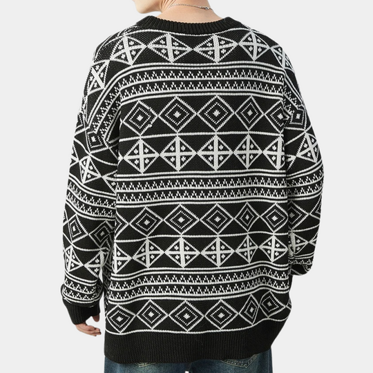 Eleganter Strickpullover für Männer